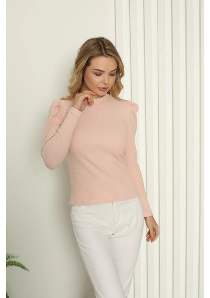 Prenses Kol Crop Kaşkorse Bluz fırsatları