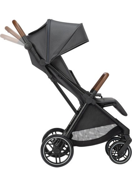 Bebeconfort Indra Otomatik Katlanan Kompakt Bebek Arabası Mineral Graphite
