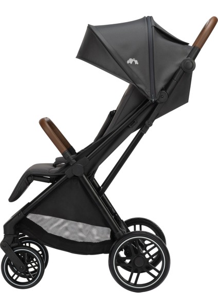 Bebeconfort Indra Otomatik Katlanan Kompakt Bebek Arabası Mineral Graphite