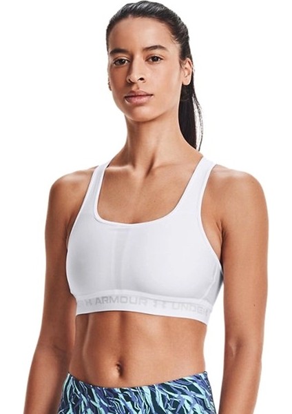 Crossback Mid Bra Kadın Beyaz Antrenman Sporcu Sütyeni 1361034-100