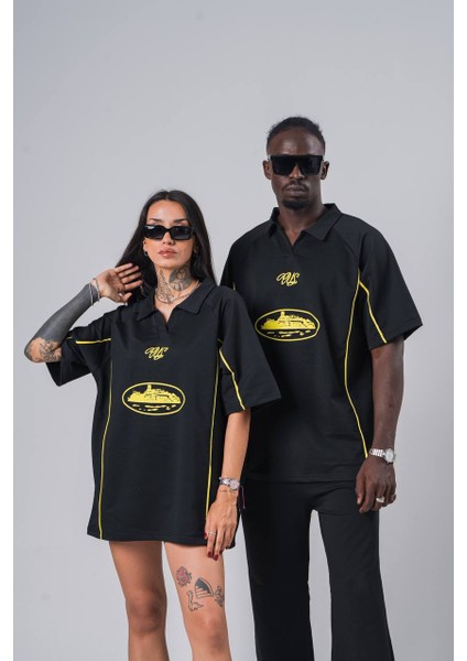 Corteiz Polo Yaka Oversize T-Shirt