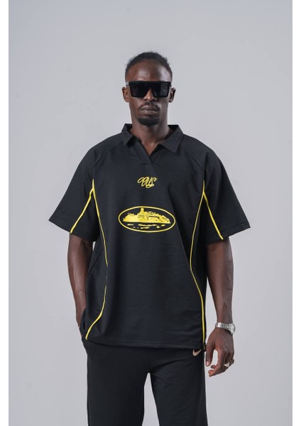 Corteiz Polo Yaka Oversize T-Shirt