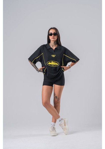 Corteiz Polo Yaka Oversize T-Shirt