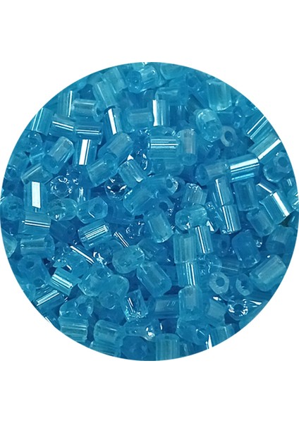 Kesme Cam Boncuk 2mm - 60 Gram - Şeffaf Turguaz - BNC397 fiyatları