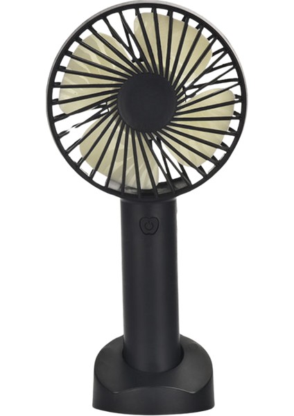 Ultra Sessiz Uzun Şarjlı Fan Mini Taşınabilir El ve Masa Üstü 3 Kademeli Vantilatör