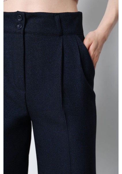 Fibula Butik2 Düğmeli 2 Pileli Geniş Paça Klasik Pantolon fiyatları