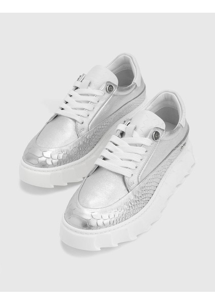 Korevaar Deri Kadın Gümüş Renk Spor Ayakkabı fiyatları