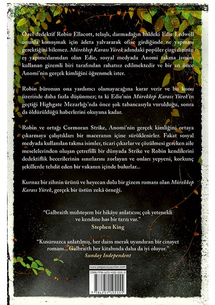 Mürekkep Karası Yürek - Cormoran Strike Serisi 6 & Robert Galbraith fiyatları