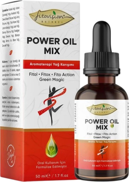 Power Oil Mix Aromaterapi Yağ Karışımı 50 ml