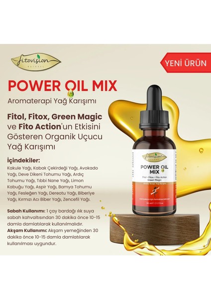 Power Oil Mix Aromaterapi Yağ Karışımı 50 ml