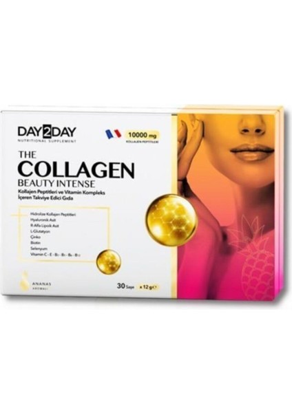 The Collagen Beauty Intense 30 Saşe - Ananas Aromalı