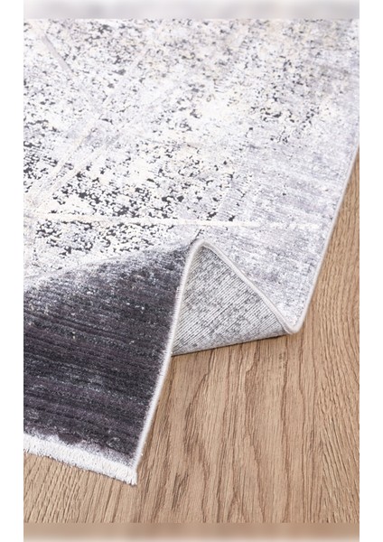 Halı Queen 8111 Antrasit Yumuşak Dokulu Viskon Uzun Ömürlü Dayanıklı 100 Tarak Özel Dokuma Halı fiyatları