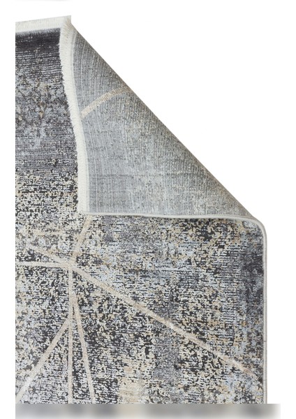 Halı Queen 8111 Antrasit Yumuşak Dokulu Viskon Uzun Ömürlü Dayanıklı 100 Tarak Özel Dokuma Halı indirimleri