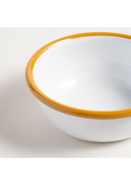 Frigya Emaye Kase 12 cm Altın Sarısı fırsatları