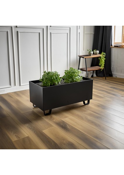 Duracube Metal Saksı - Büyük Boy 25CM x 30CM x 60CM (Y-D-G) Paslanmaz fırsatları
