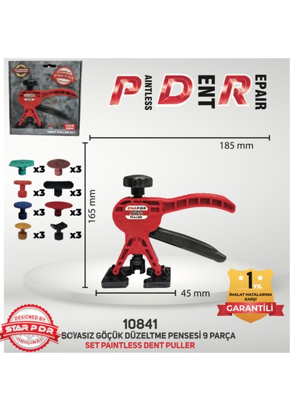 Boyasız Göçük Düzeltme Penseli Set 25 Parça fırsatları