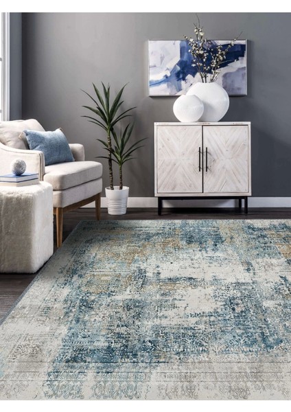 Vintage Desenli Halı, Pamuk Dokuma Pamuklu Taban Dekoratif Halı Kilim 4 fiyatları