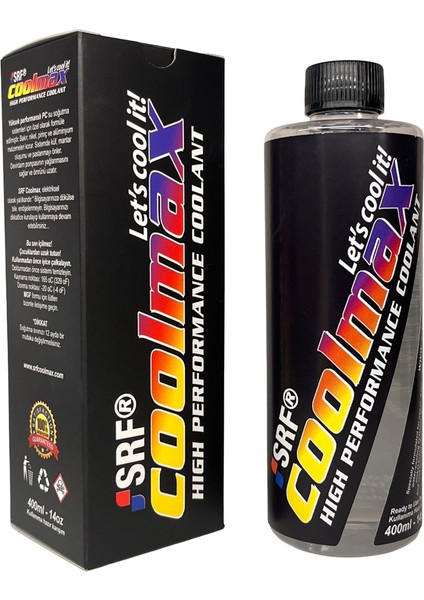 Bilgisayar Soğutma Sıvısı Şeffaf 400ML