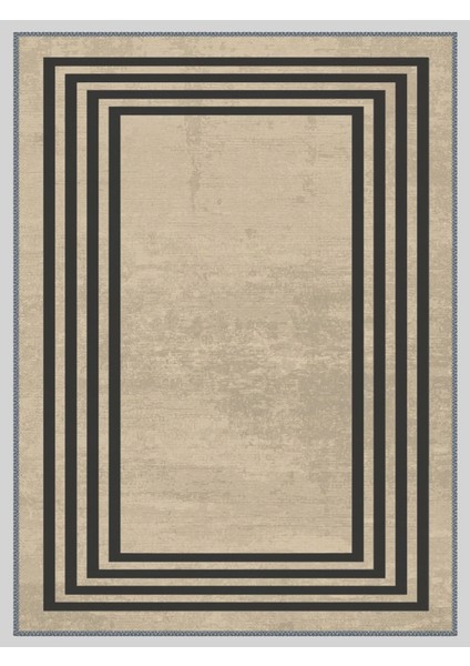 Vintage Desenli Halı, Pamuk Dokuma Pamuklu Taban Dekoratif Halı Kilim 7