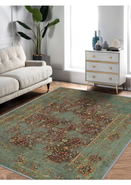 Vintage Desenli Halı, Pamuk Dokuma Pamuklu Taban Dekoratif Halı Kilim 5 modelleri