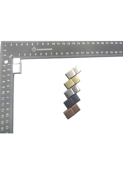 6X12 mm Deri Bileklik Kiliti Mıknatıslı Kilit (5 Adet)