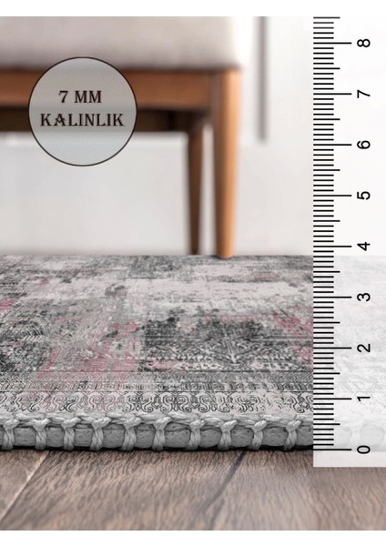 Vintage Desenli Halı, Pamuk Dokuma Pamuklu Taban Dekoratif Halı Kilim 16 indirimleri