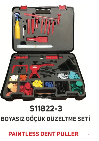Boyasız Göçük Düzeltme Seti 140 Parça