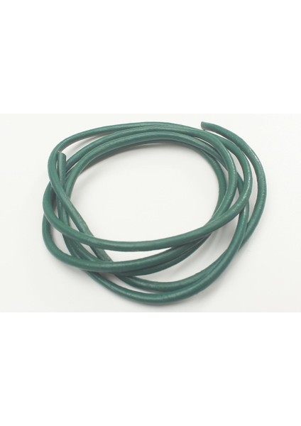 Hakiki Deri Sırım 2 mm Yuvarlak Kordon (4 Metre)