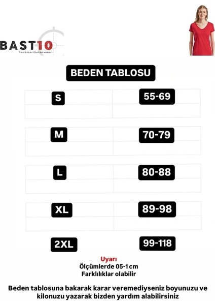 Pamuk Kadın Erkek V Yaka Basic Tişört