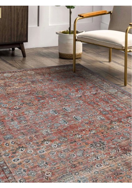 Vintage Desenli Halı, Pamuk Dokuma Pamuklu Taban Dekoratif Halı Kilim 35 modelleri