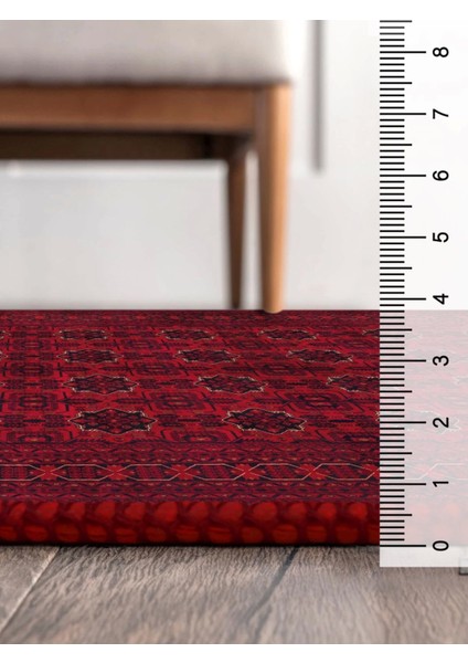 Vintage Desenli Halı, Pamuk Dokuma Pamuklu Taban Dekoratif Halı Kilim 31 fırsatları
