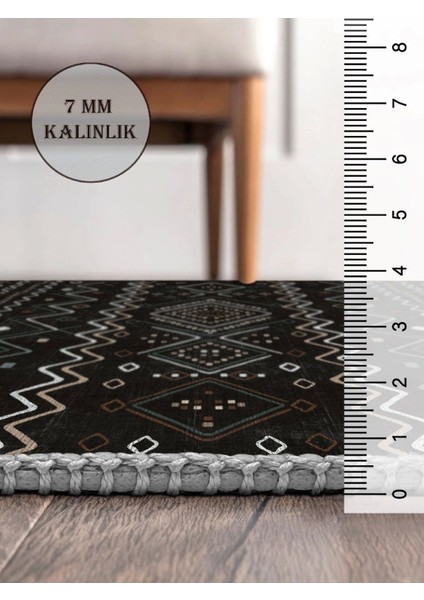 Vintage Desenli Halı, Pamuk Dokuma Pamuklu Taban Dekoratif Halı Kilim 49 fırsatları