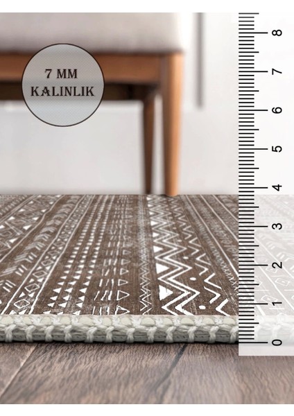 Vintage Desenli Halı, Pamuk Dokuma Pamuklu Taban Dekoratif Halı Kilim 47 fırsatları