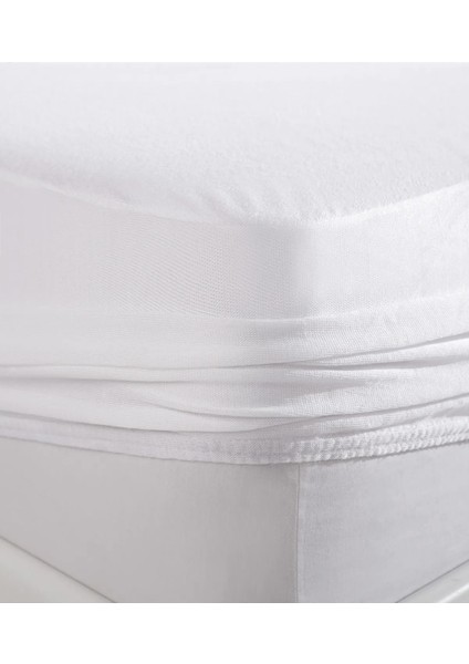 Flex Cotton Pamuklu Fitted Ful Kenar Yatak Koruyucu Alez