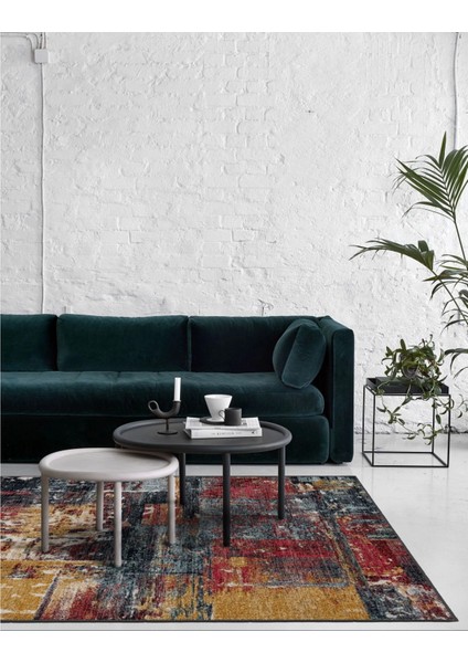 Vintage Desenli Halı, Pamuk Dokuma Pamuklu Taban Dekoratif Halı Kilim 60 modelleri