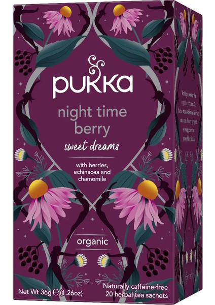 Night Time Berry Organik Meyve Çayı