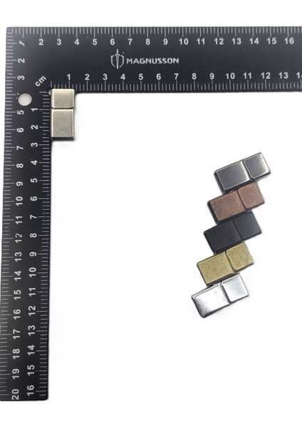 6x12 Mm Deri Bileklik Kiliti Mıknatıslı Kilit (40 Adet)