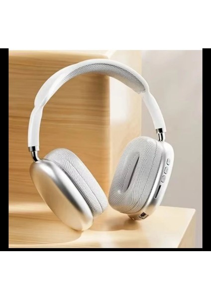 Kablosuz Kulaküstü Mikrofonlu Kulaklık Sd Kart Kullanılabilir