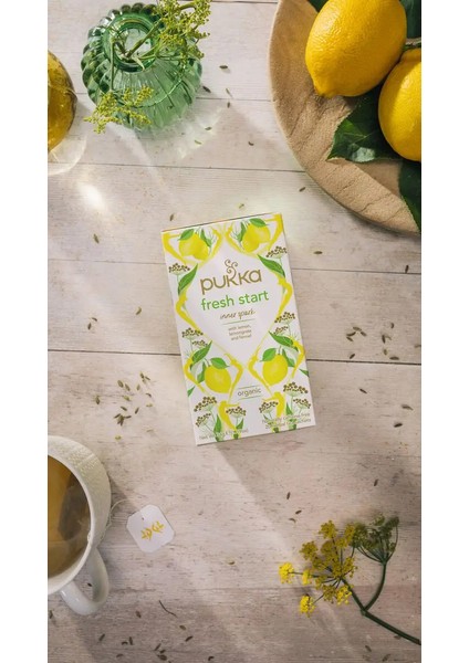 Fresh Start Organik Bitki Çayı modelleri