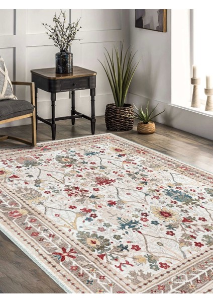 Vintage Desenli Halı, Pamuk Dokuma Pamuklu Taban Dekoratif Halı Kilim 98 modelleri