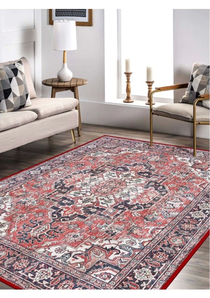 Vintage Desenli Halı, Pamuk Dokuma Pamuklu Taban Dekoratif Halı Kilim 85 modelleri