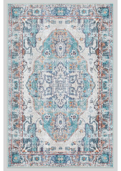 Vintage Desenli Halı, Pamuk Dokuma Pamuklu Taban Dekoratif Halı Kilim 95 indirimleri