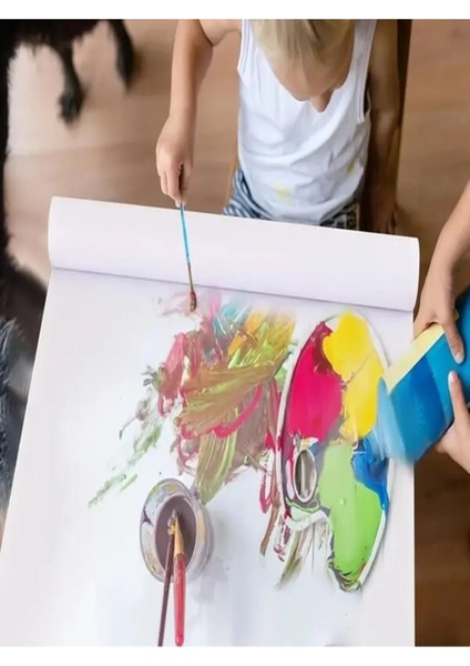 Rulo Resim Kağıdı 1 Adet Genişlik 45 cm Uzunluk 30 Metre Resim Masası Uyumlu Plotter