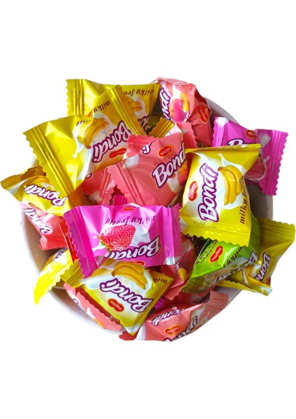 Sütlü Karışık Meyveli Şeker 500 gr