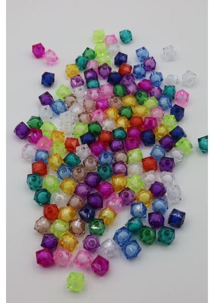 Akrilik Küp Boncuk 10 Mm fiyatları