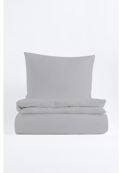 | Purecomfort | %100 Pamuk Çift Kişilik Nevresim Takımı | Açık Gri | 240X260 | Düz Çarşaflı fırsatları