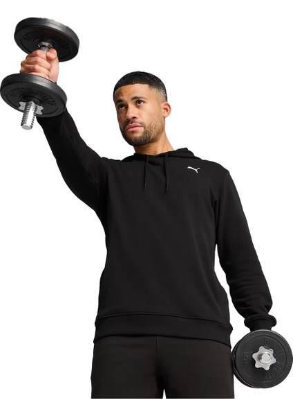 Tad Essentials Erkek Siyah Antrenman Sweatshirt 52591801