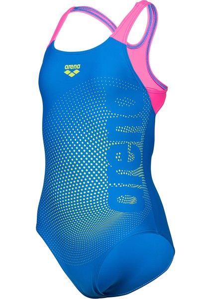 Dim Light Swimsuit Swim Pro Back L Çocuk Mavi Yüzücü Mayosu 008104809
