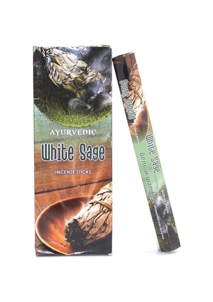 Ayurvedic White Sage Tütsü
