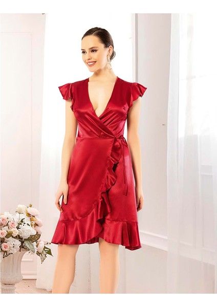 Bayan Gecelik 2970 - Bordo - M